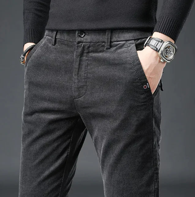 Corduroy Men's Trousers - # BOAA13410022